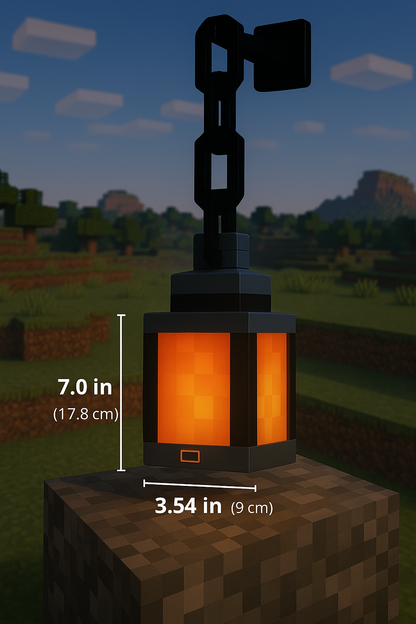 Minecraft Laterne LED