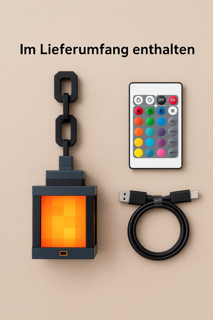 Minecraft Laterne LED