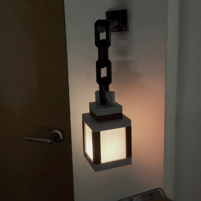 Minecraft Laterne LED